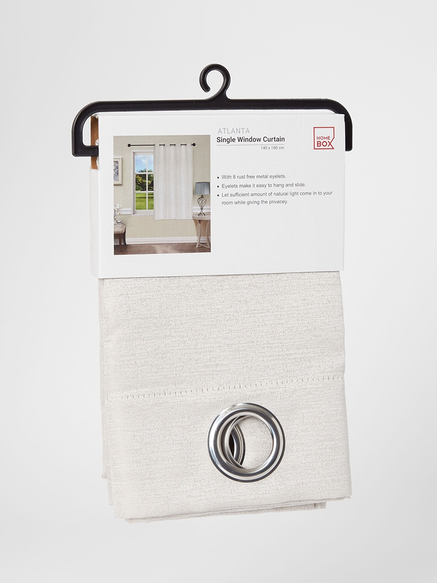Atlanta Single Window Curtain - 140x160 cm