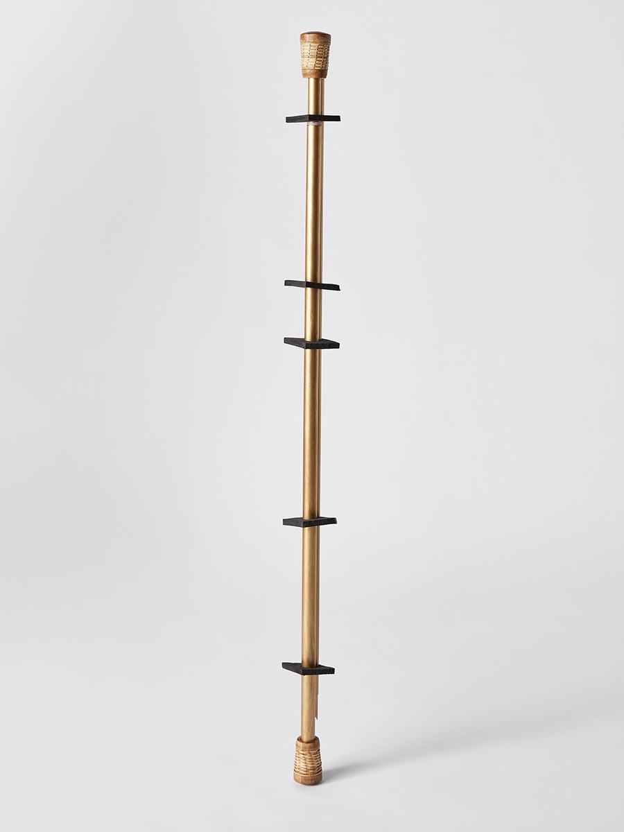 Natura Aries 25mm Extendable Single Curtain Rod - 110-320 cm