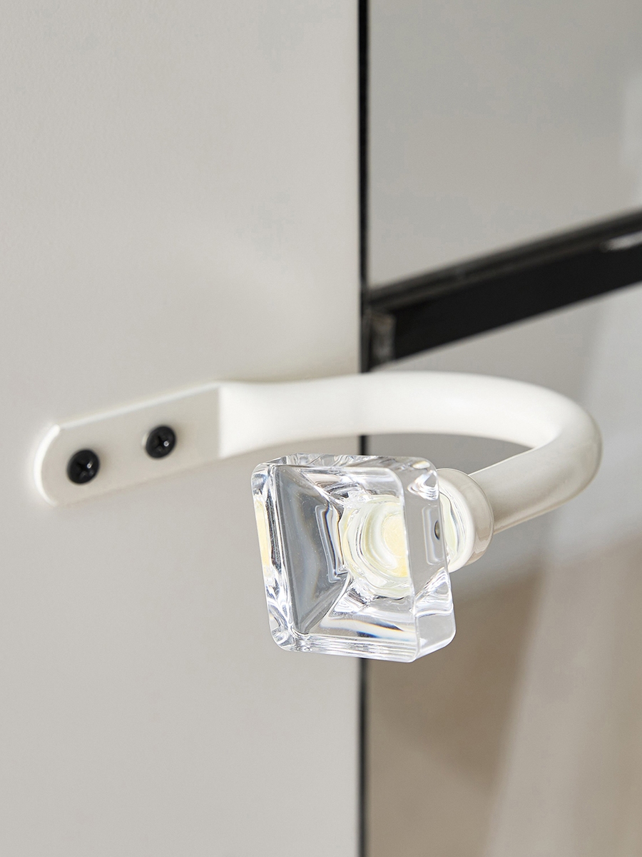 Acrylic Square Holdback