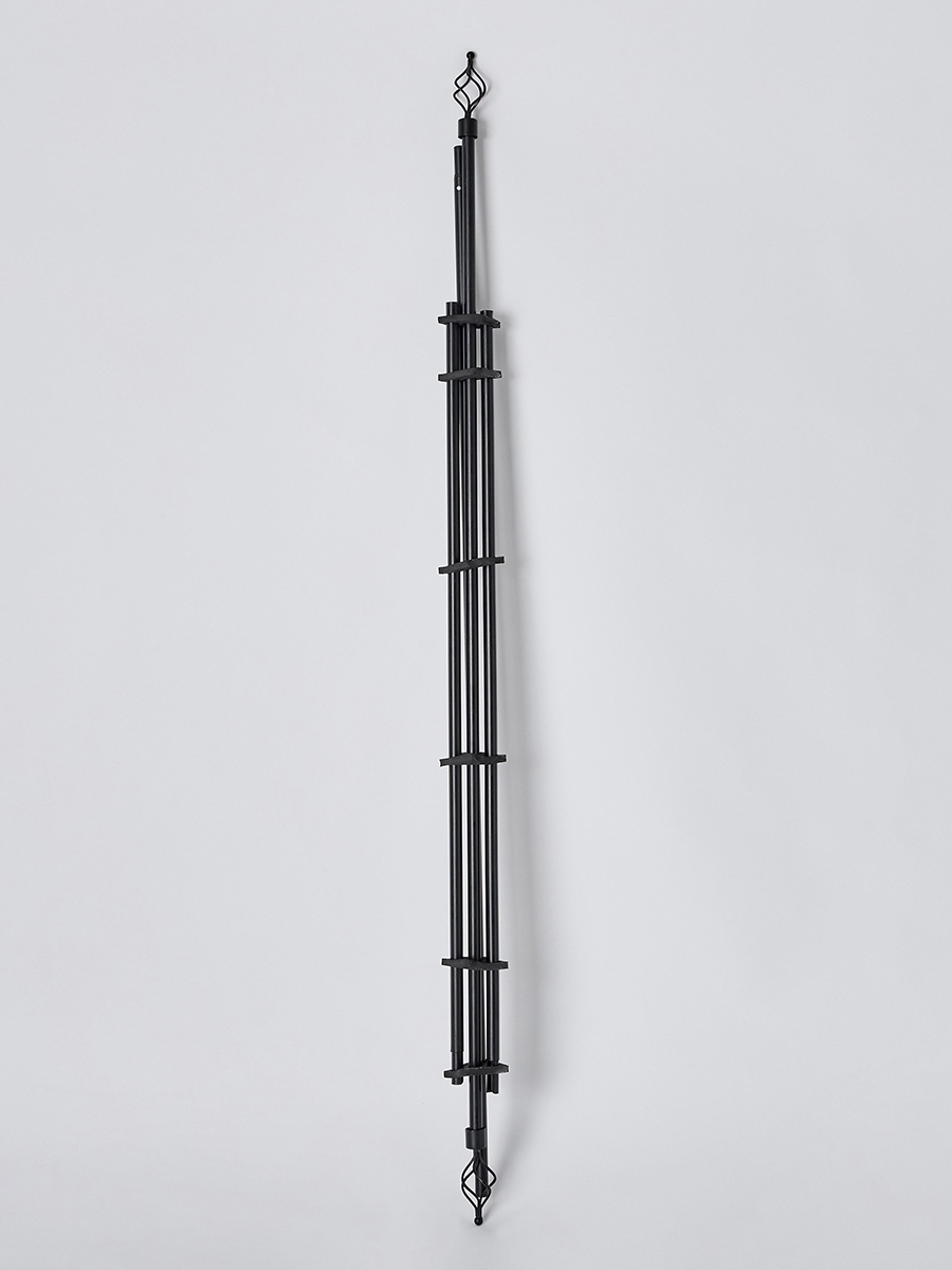 Emily Extendable Double Curtain Rod - 150-400 cm