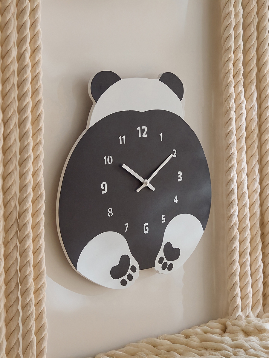 Forresta Panda Wall Clock - 35x40 cm