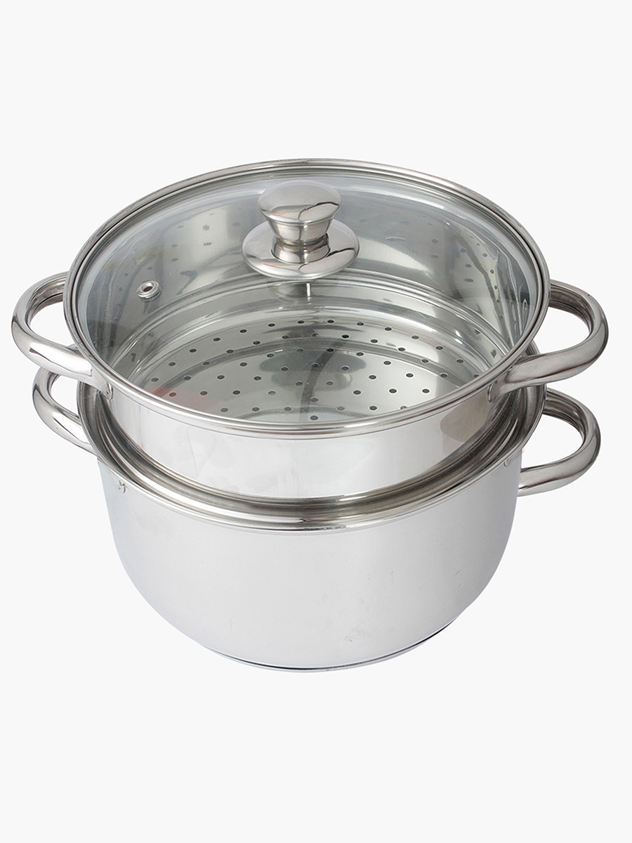 Stilo Stainless Steel 2-Tier Steamer - 20 cm