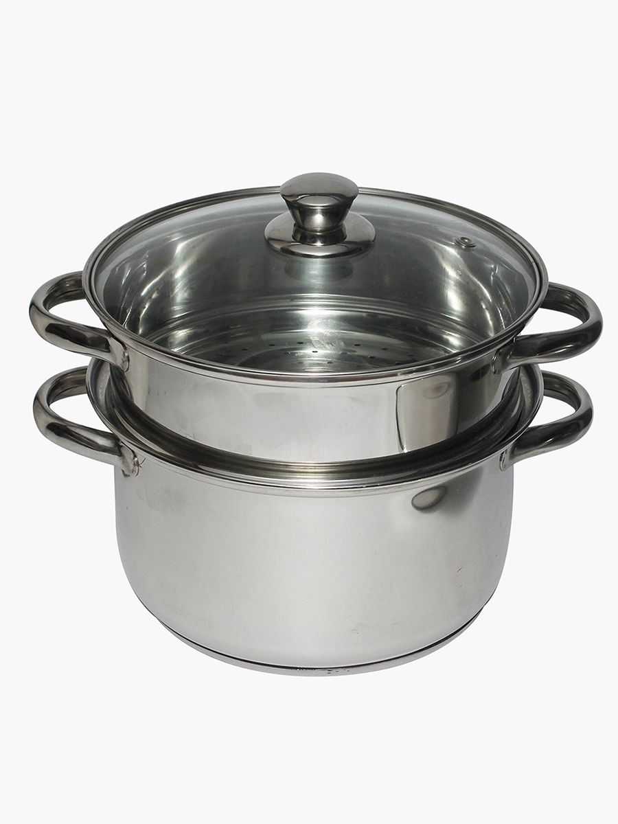 Stilo Stainless Steel 2-Tier Steamer - 20 cm