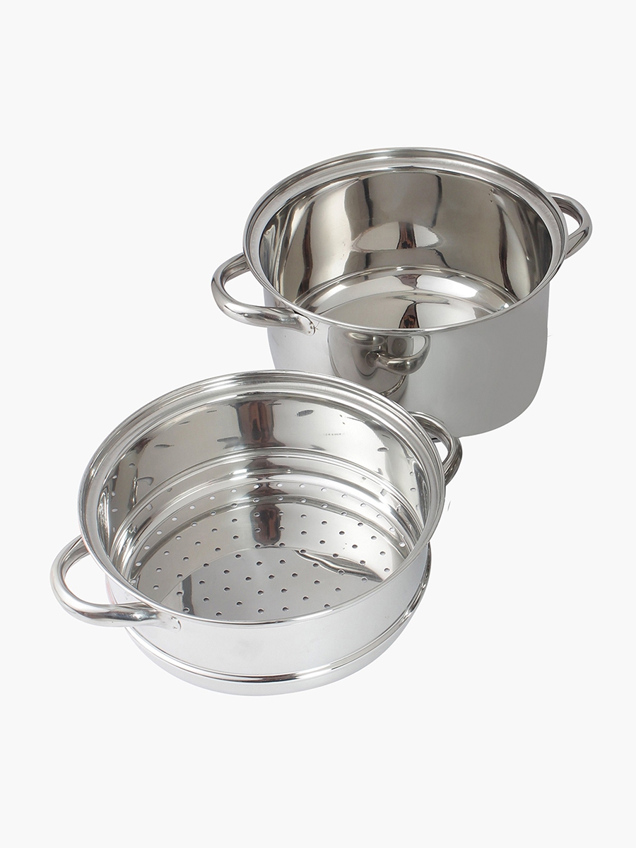 Stilo Stainless Steel 2-Tier Steamer - 20 cm