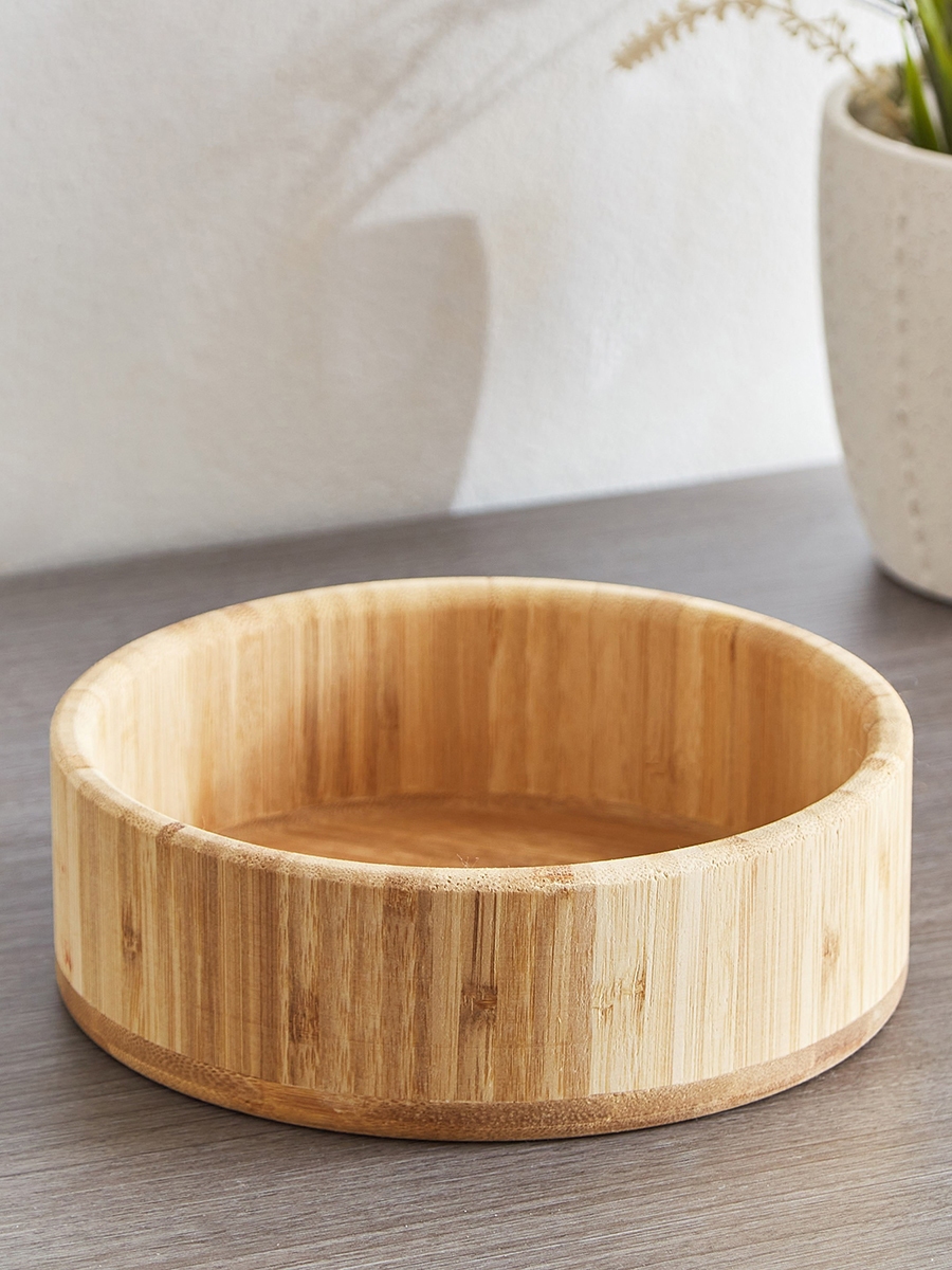 Bamboo Small Serving Bowl