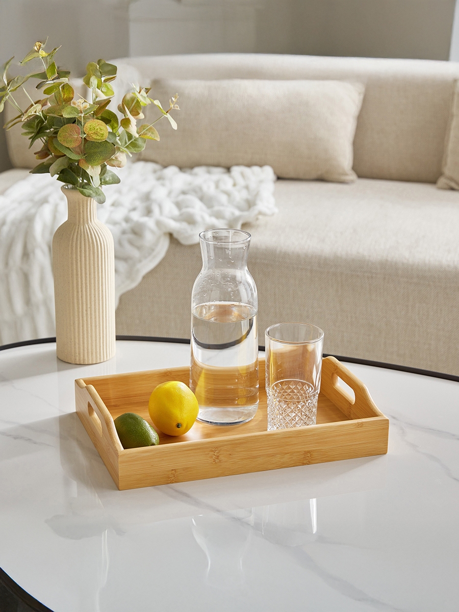Bamboo Tray - 35x25x6 cm