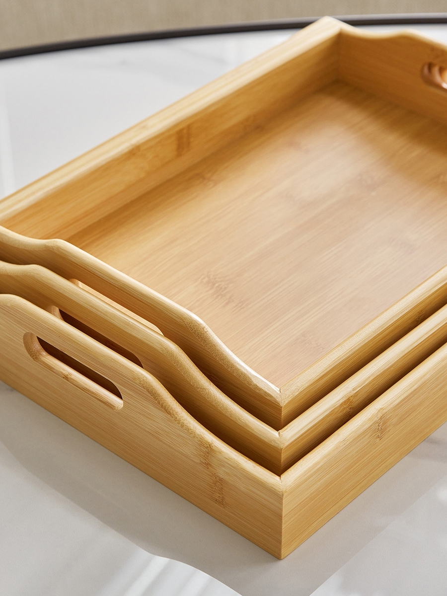 Bamboo Tray - 38x28x6 cm
