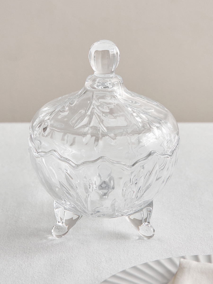 وعاء حلوى مع غطاء - 15×15×20 سم