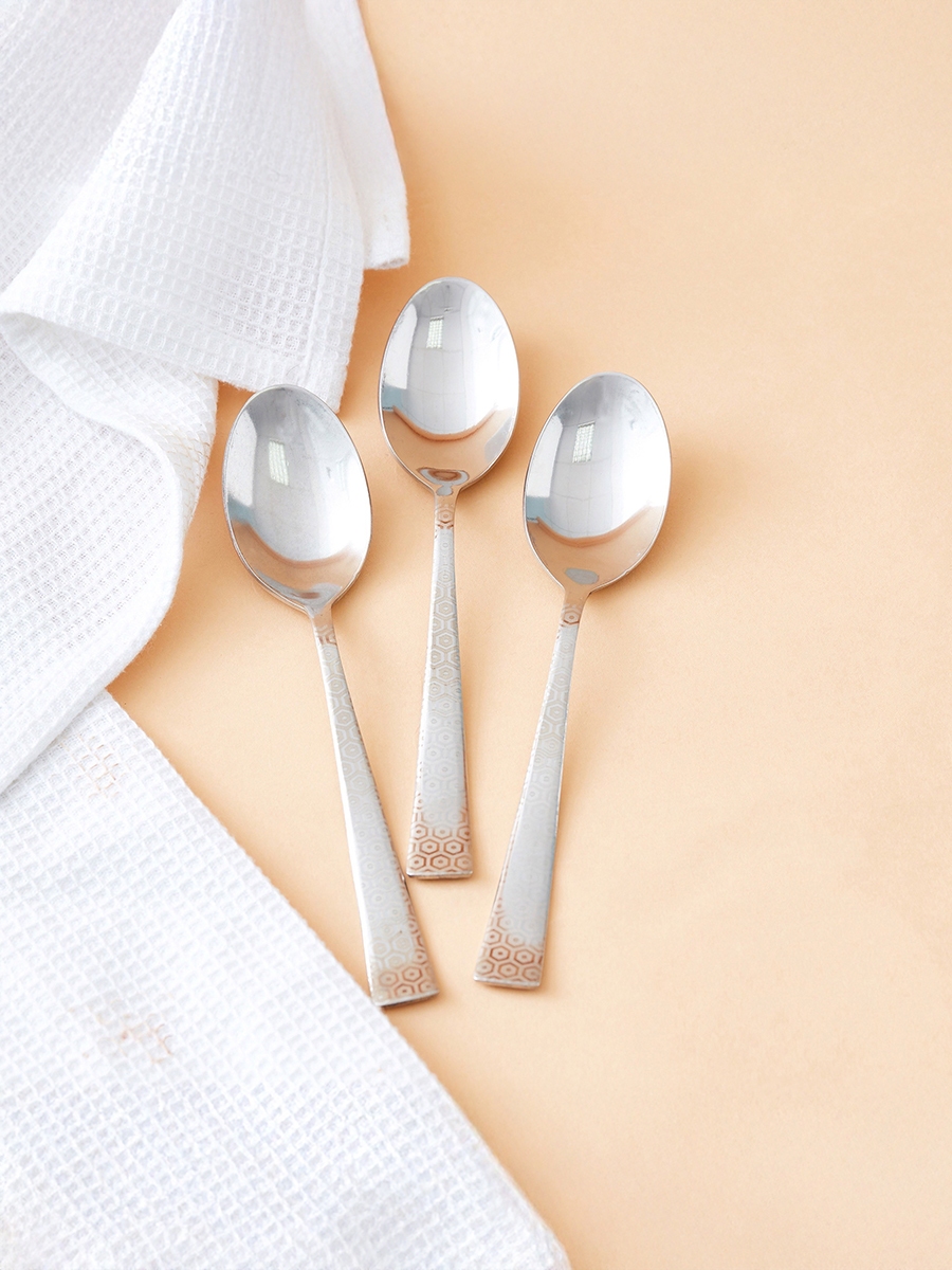 Vivante Printed Dinner Spoon - Set of 3