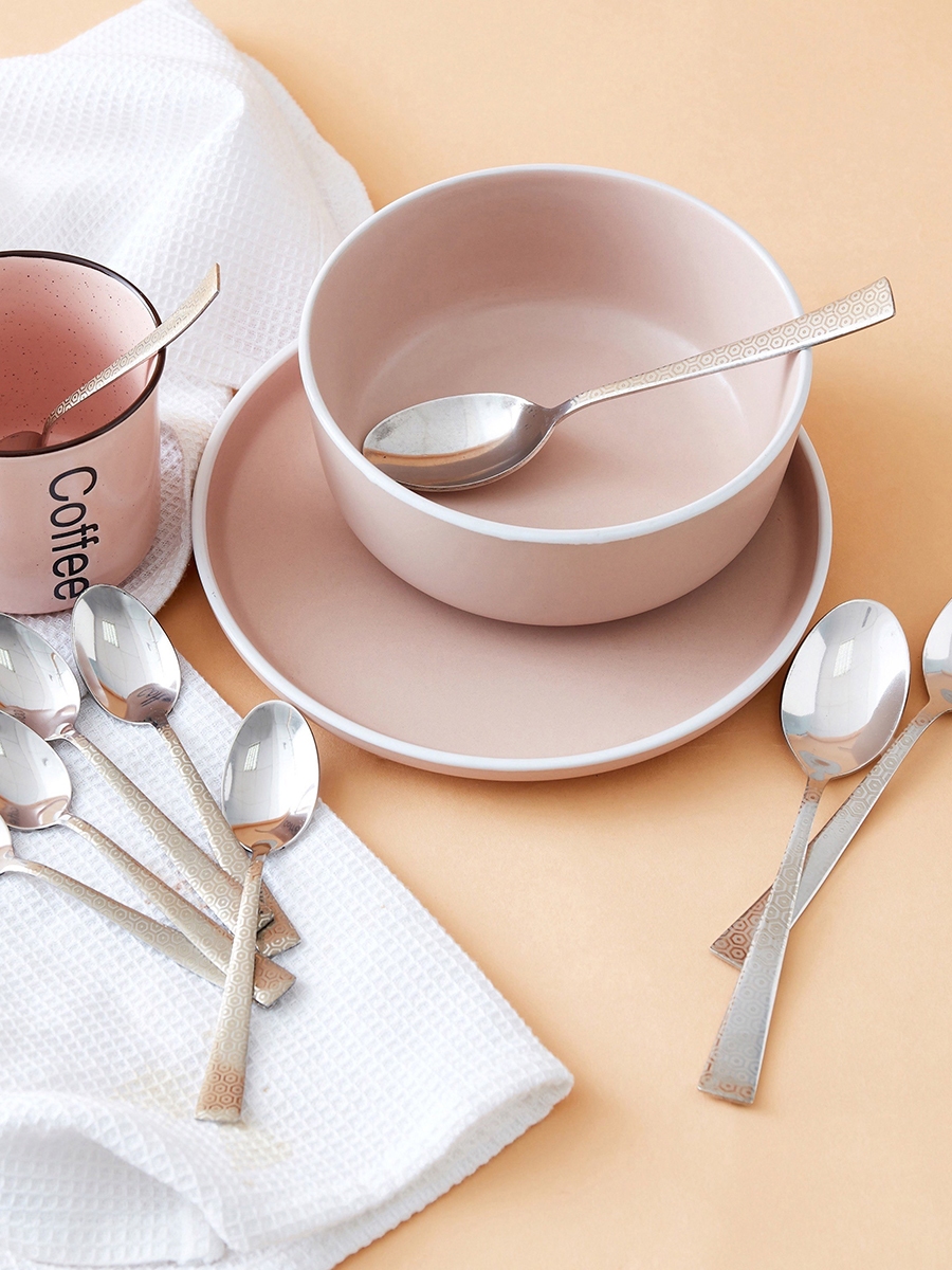 Vivante Printed Dinner Spoon - Set of 3