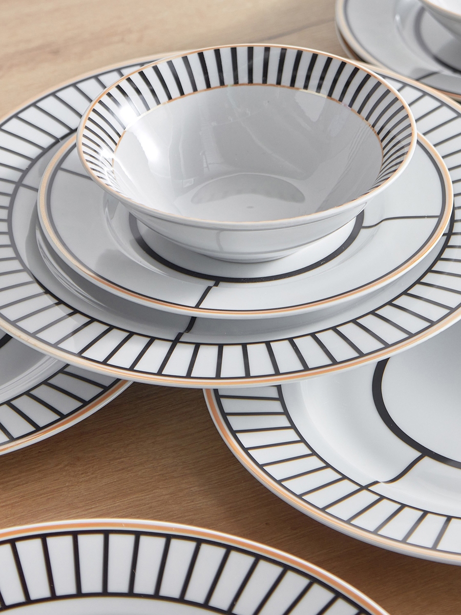 طقم عشاء 12 قطعة من بريميا - 4 أشخاص
