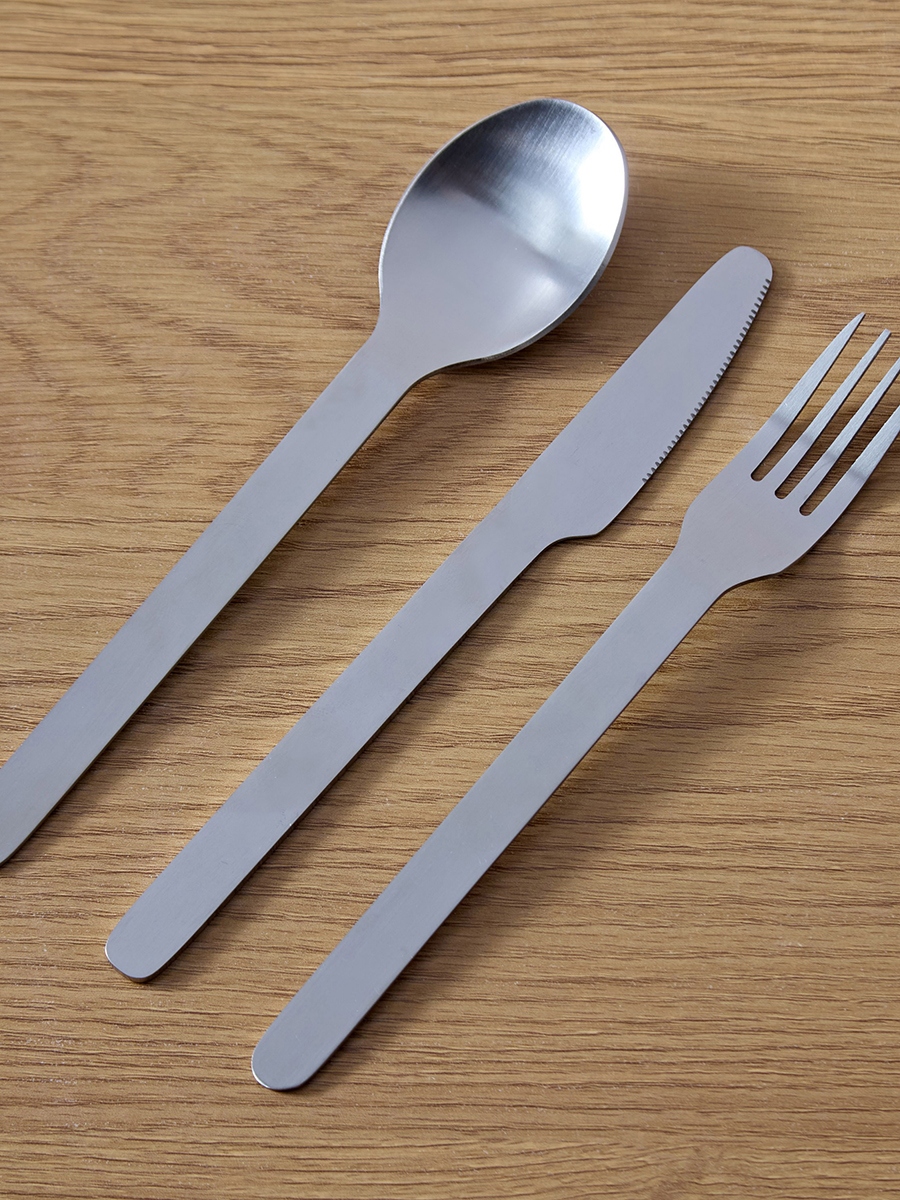 Austin 3-Piece 18/0 Stainless Steel Portable Cutlery Set