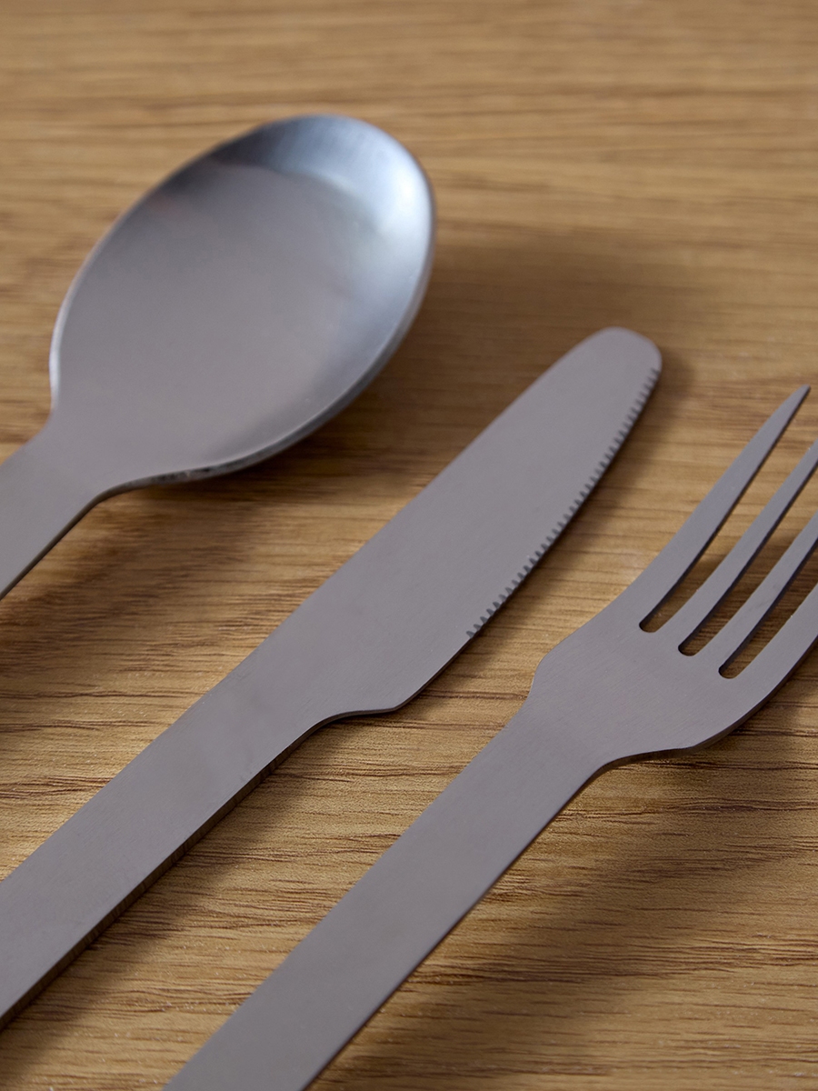 Austin 3-Piece 18/0 Stainless Steel Portable Cutlery Set