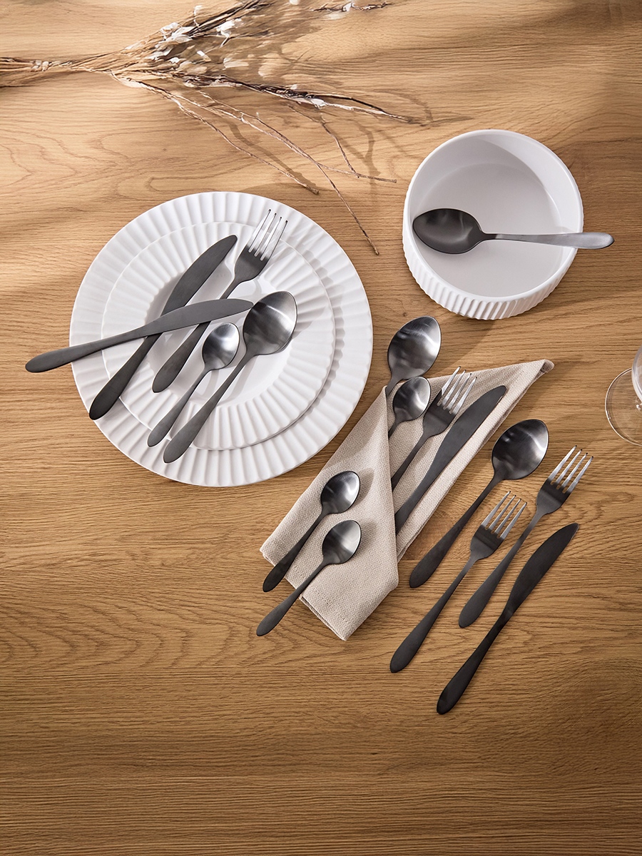 Adele 16-Piece 18/0 Stainless Steel Cutlery Set