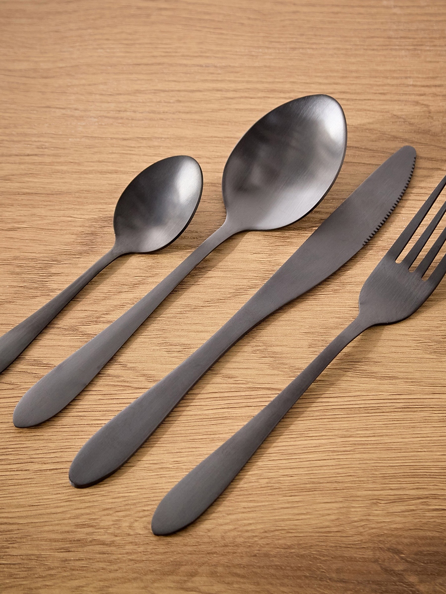 Adele 16-Piece 18/0 Stainless Steel Cutlery Set