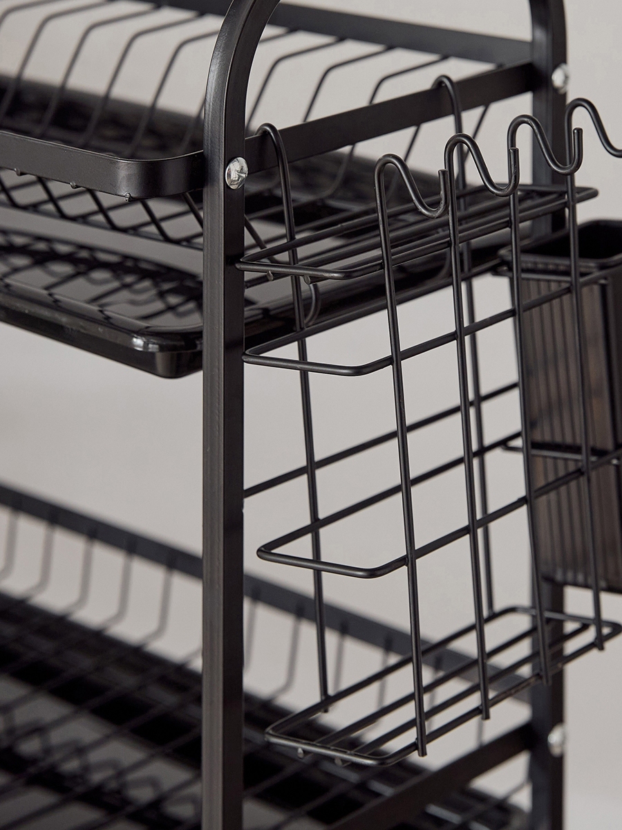 Daish 3-Tier Dish Rack with Holder