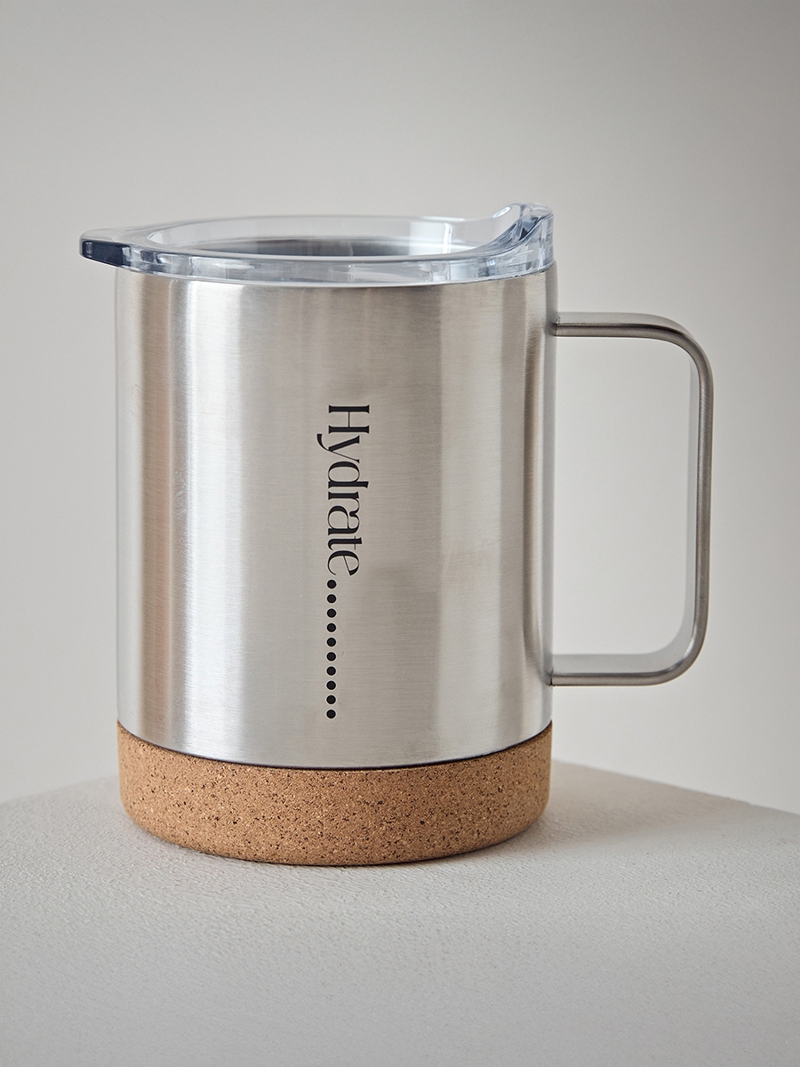 Lustra Stainless Steel Double Wall Travel Mug - 360 ml