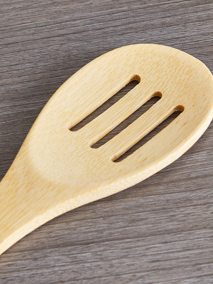 Bamboo Wood Pointed Spoon
