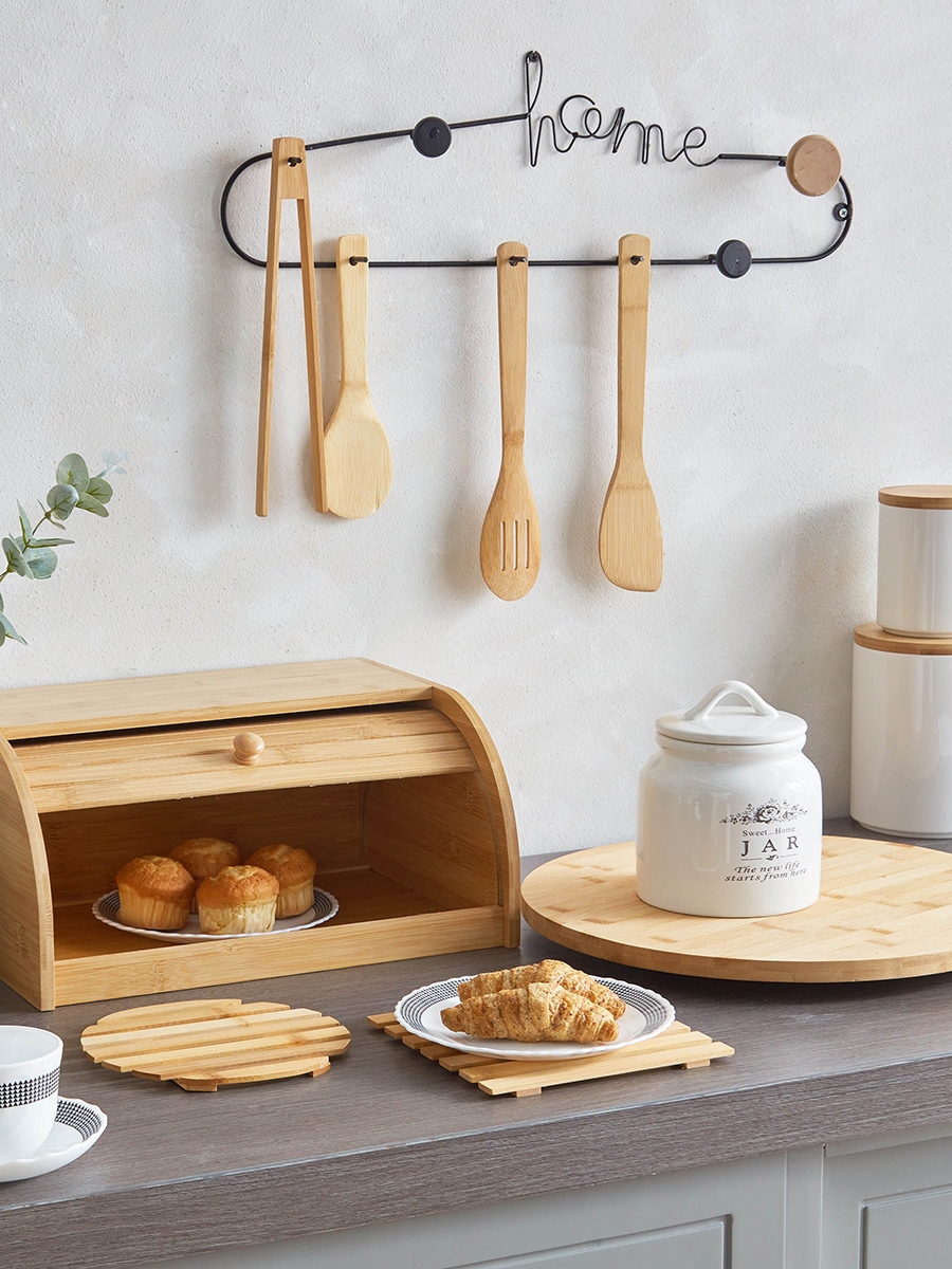 Bamboo Lazy Suzan - 39.5 cm