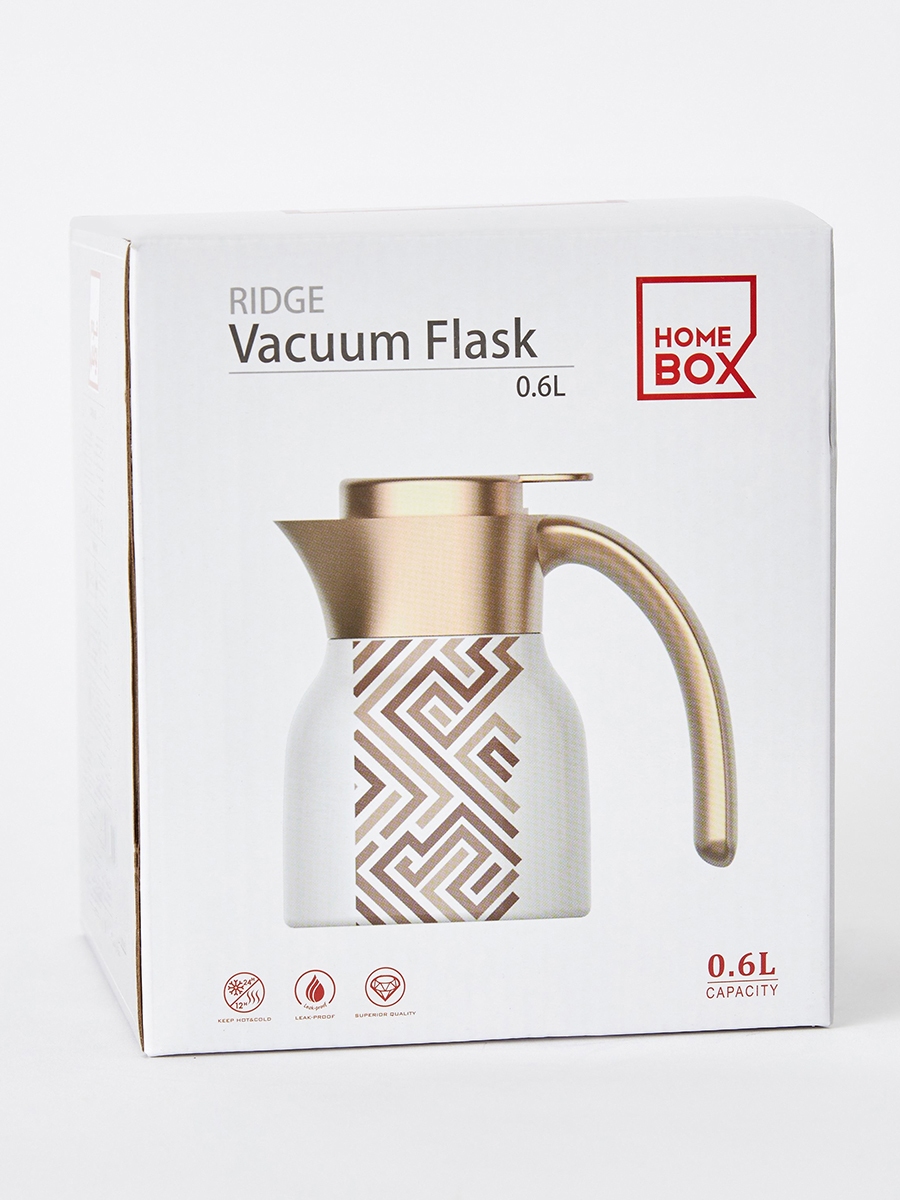 Ridge Geo Stainless Steel Vacuum Flask - 600 ml