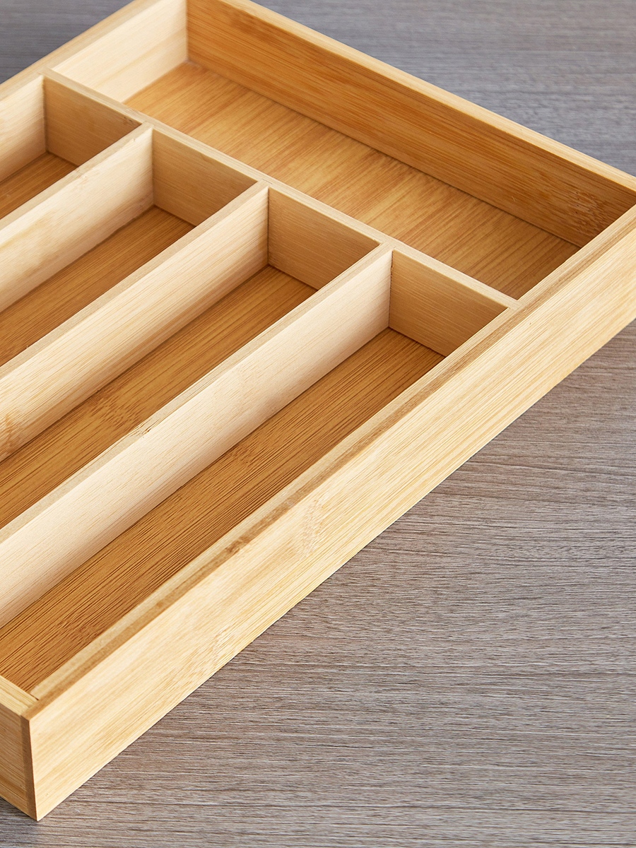 Bamboo Cutlery Tray
