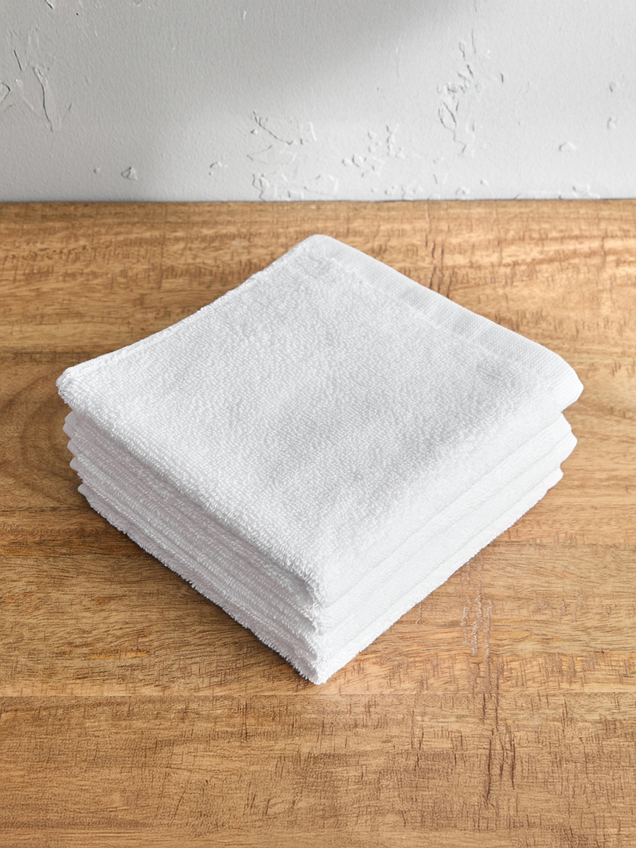 White Haven Everyday Hotel Collection Face Towel - 33x33 cm