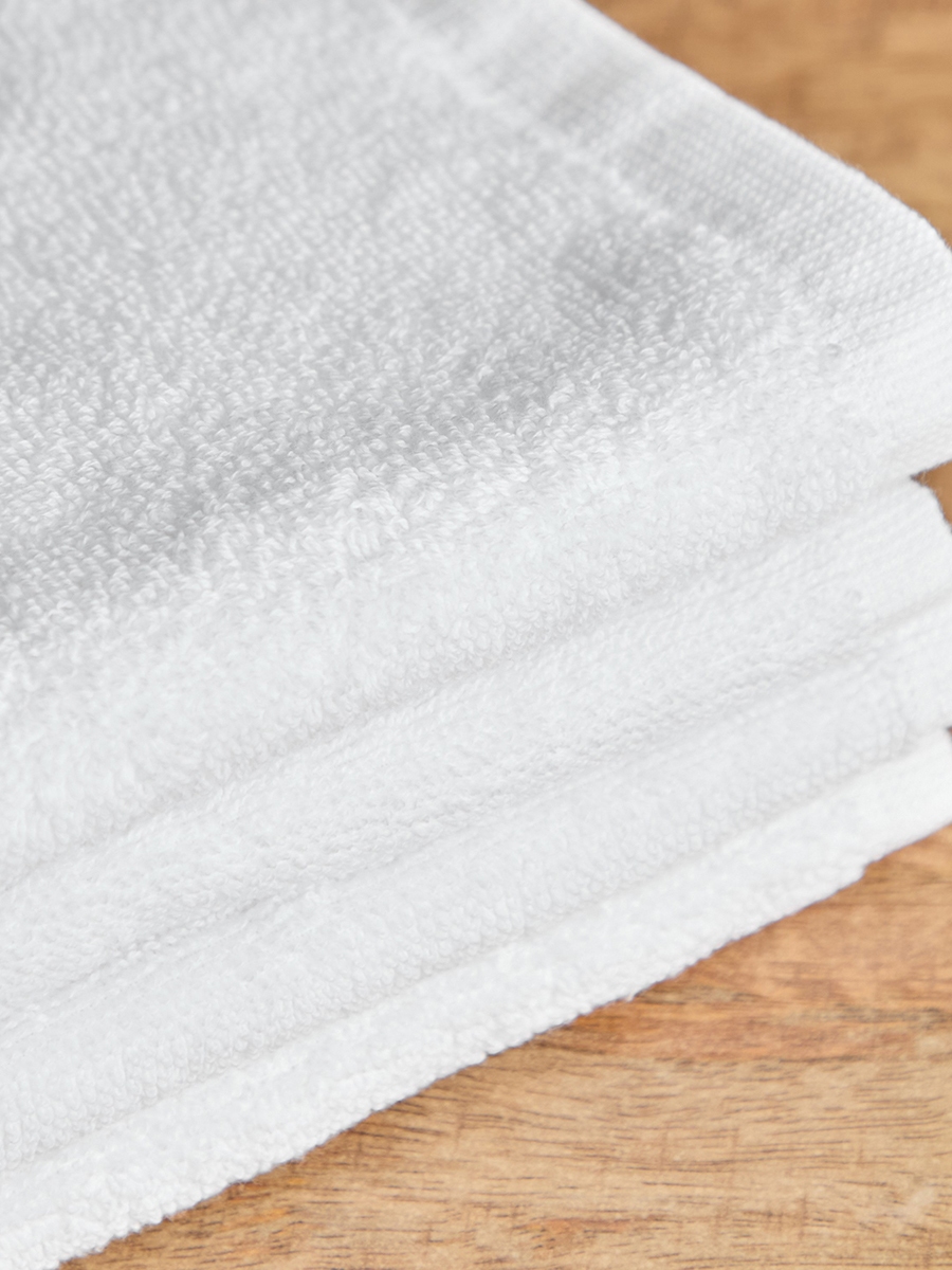 White Haven Everyday Hotel Collection Face Towel - 33x33 cm