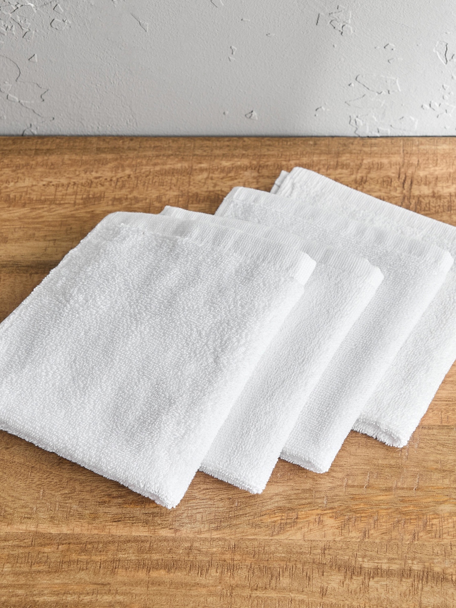 White Haven Everyday Hotel Collection Face Towel - 33x33 cm