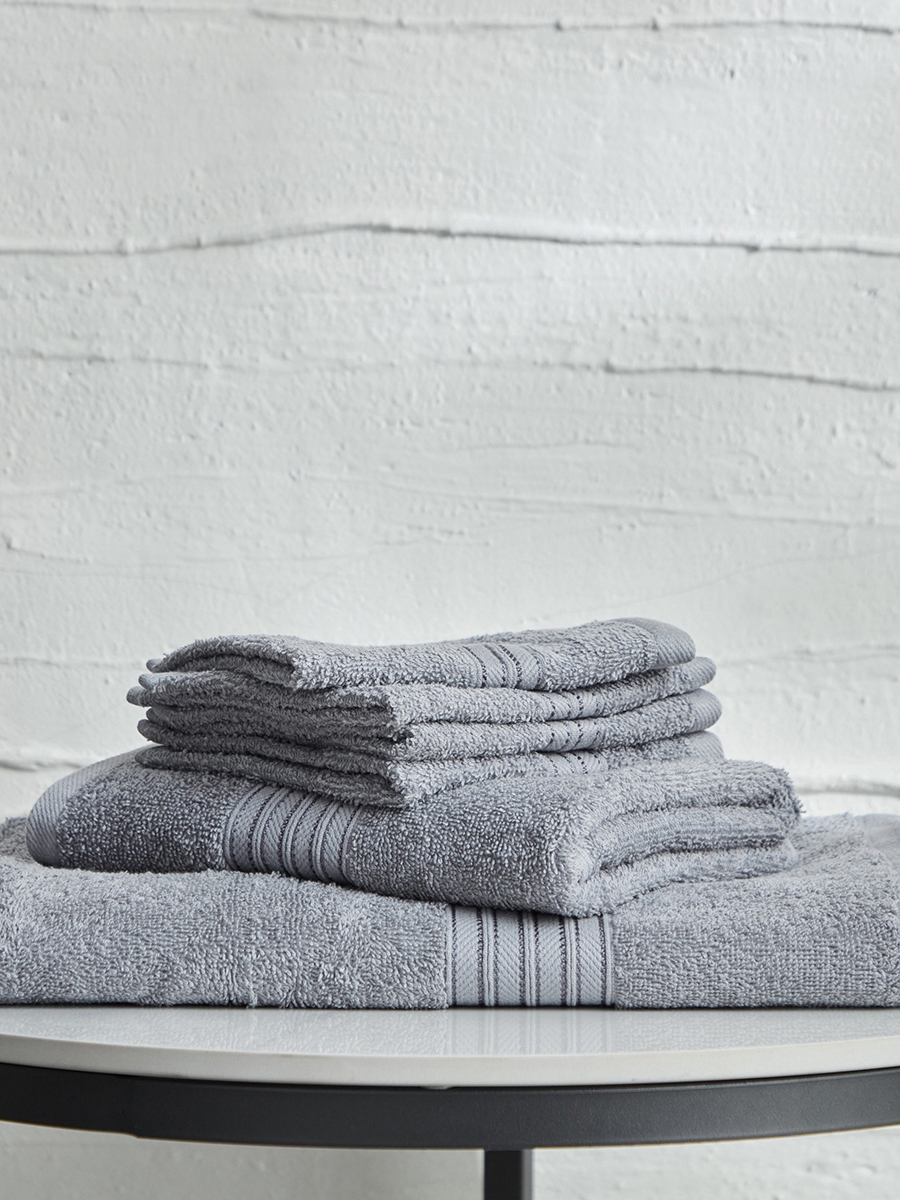 Essential Carded 4-Piece Face Towel Set - 30x30 cm