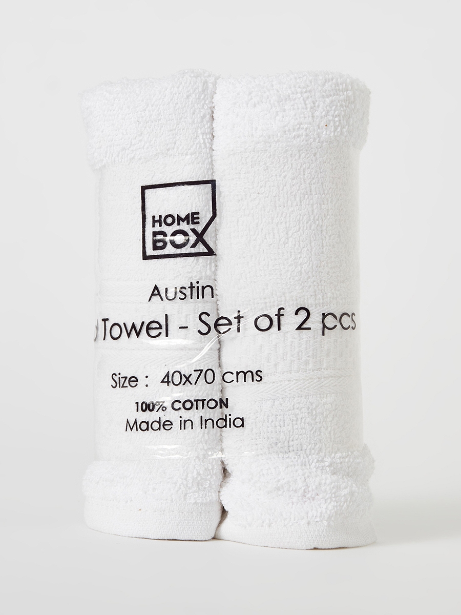 Austin 2-Piece Carded Hand Towel Set - 40x70 cm