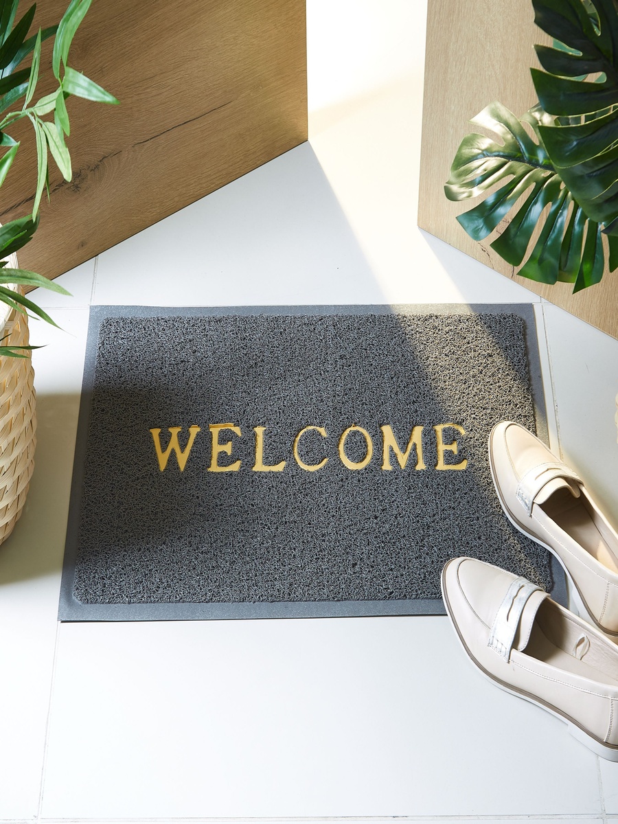 Welcome Embossed Door Mat - 40x60 cm