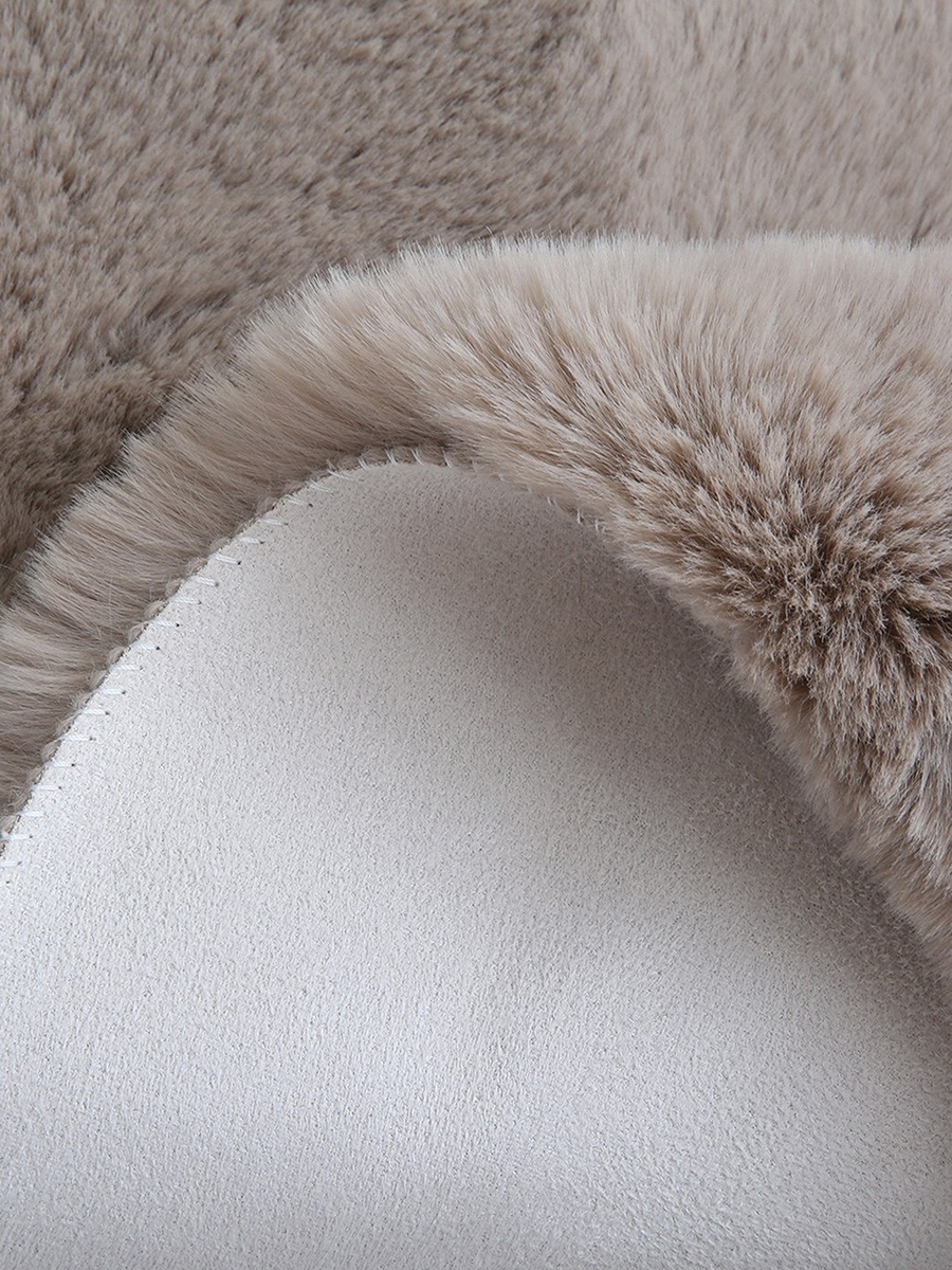Faux Rabbit Fur Rug - 75x125 cm