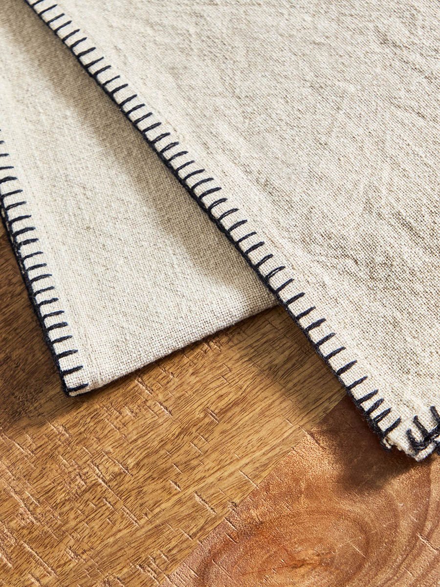 Naturio Stitch Table Runner - 40x120 cm