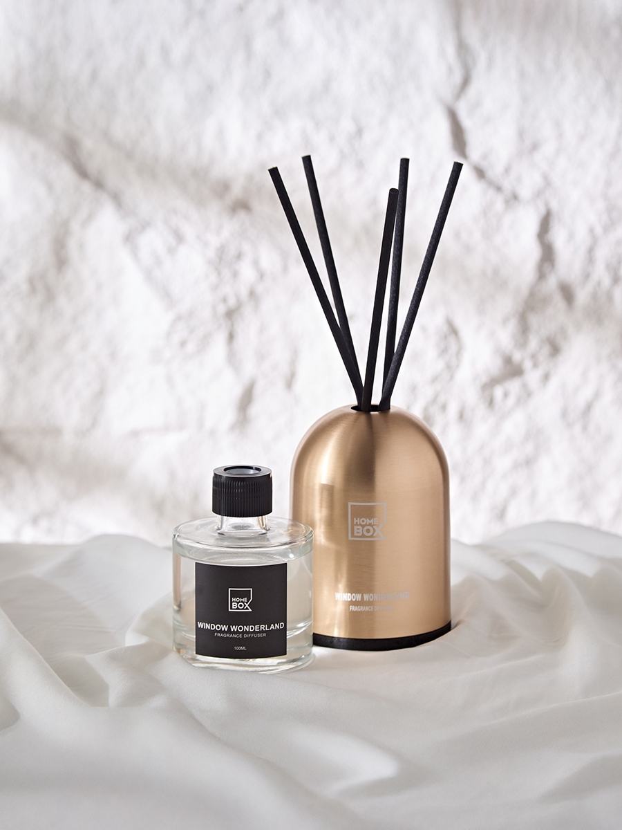 Eden Window Wonderland Reed Diffuser with Aluminium Jar - 100 ml For ...