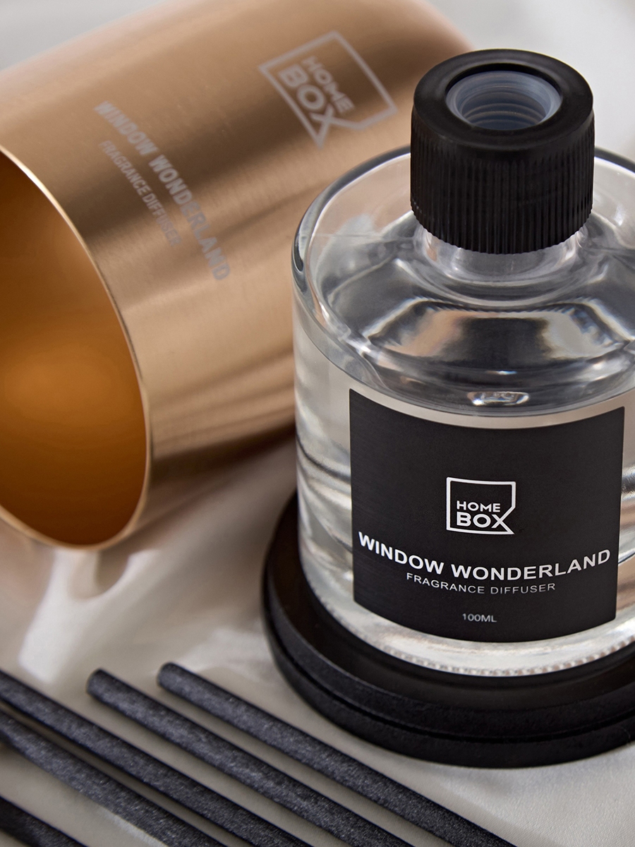 Eden Window Wonderland Reed Diffuser with Aluminium Jar - 100 ml For ...