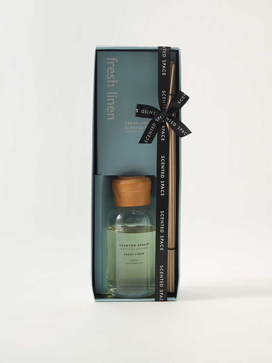 Scented Space Fresh Linen Fragrance Diffuser - 200 ml