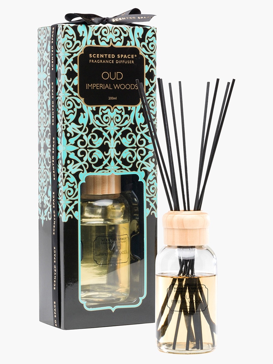 Scented Space Oud Imperial Woods Fragrance Diffuser - 200 ml