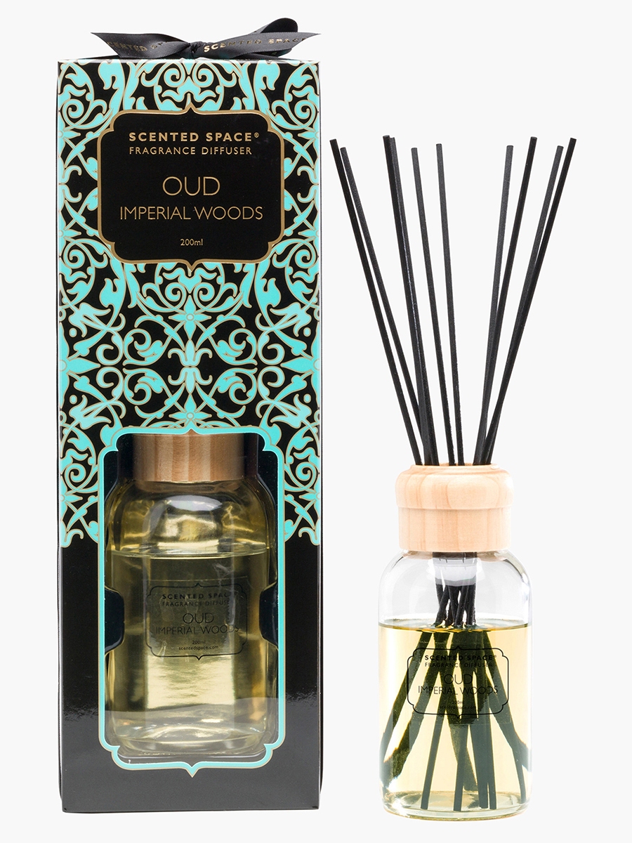 Scented Space Oud Imperial Woods Fragrance Diffuser - 200 ml
