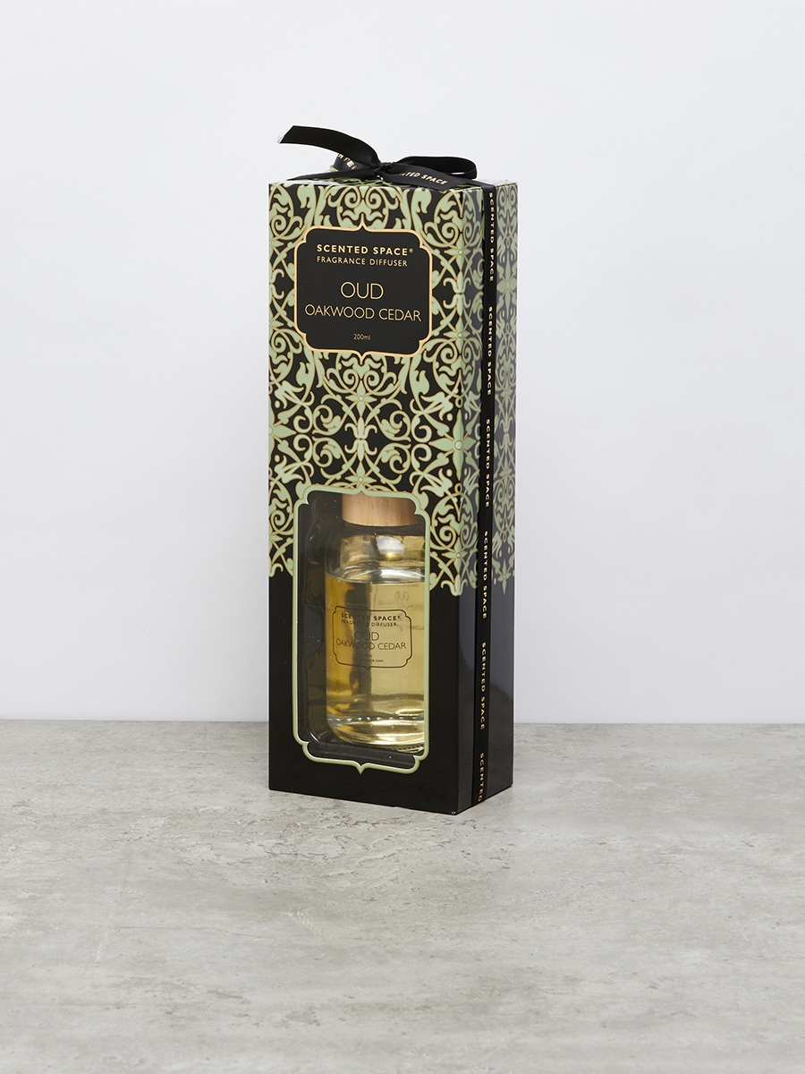 Scented Space Oud Oakwood Cedar Fragrance Diffuser