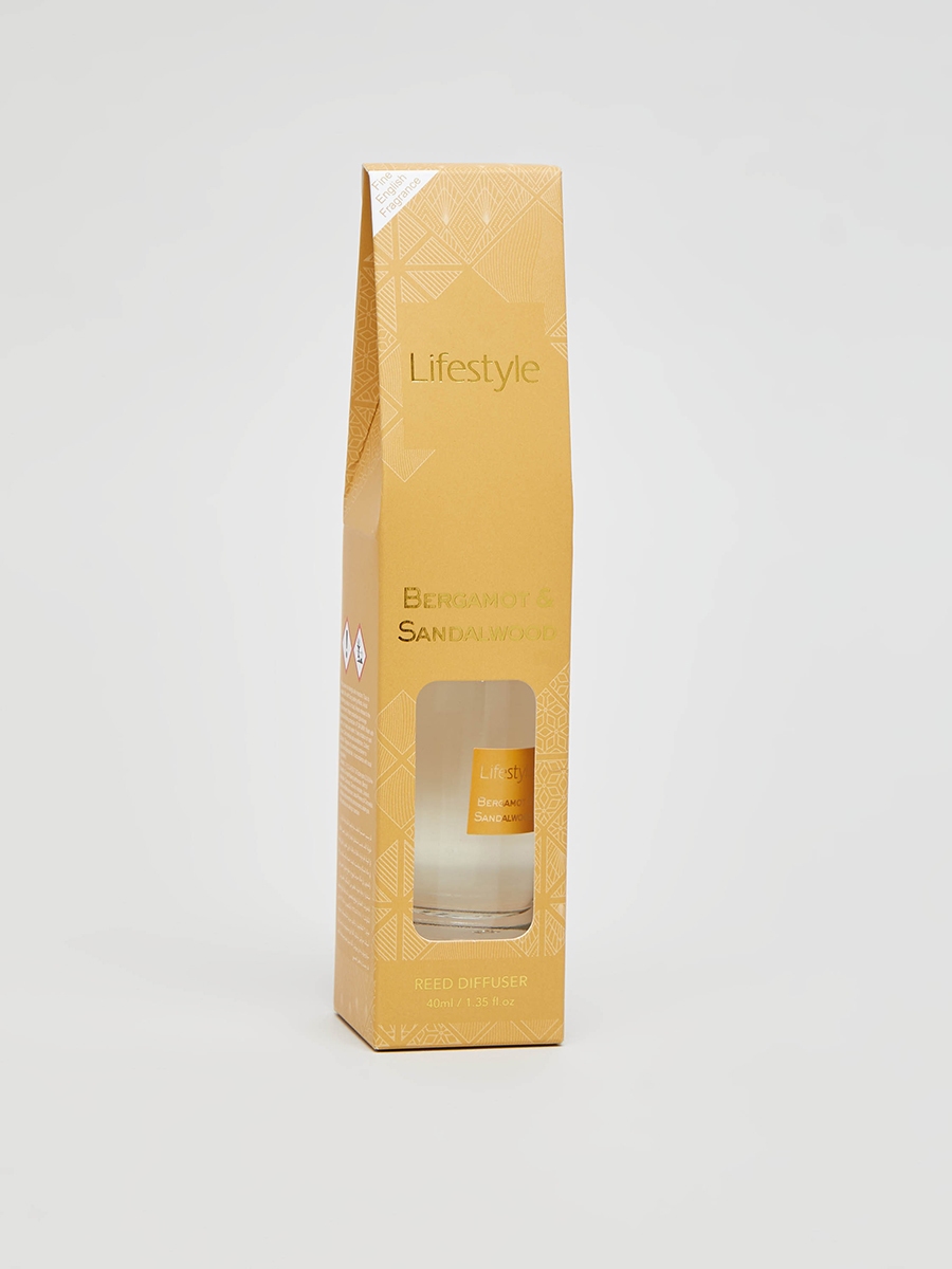 Bergamot and Sandalwood Reed Diffuser - 40 ml