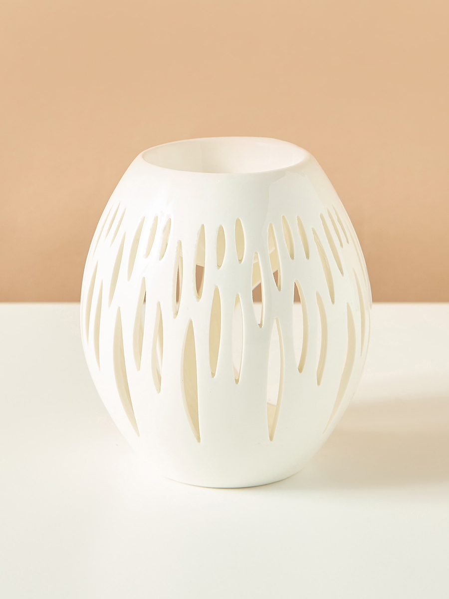 Ceramic Oil Burner - 12x12x13 cm