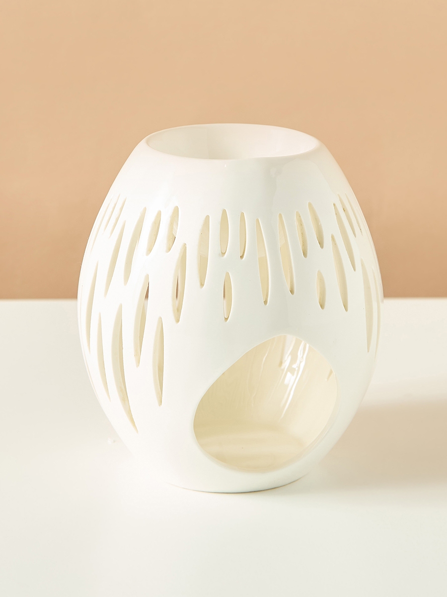 Ceramic Oil Burner - 12x12x13 cm