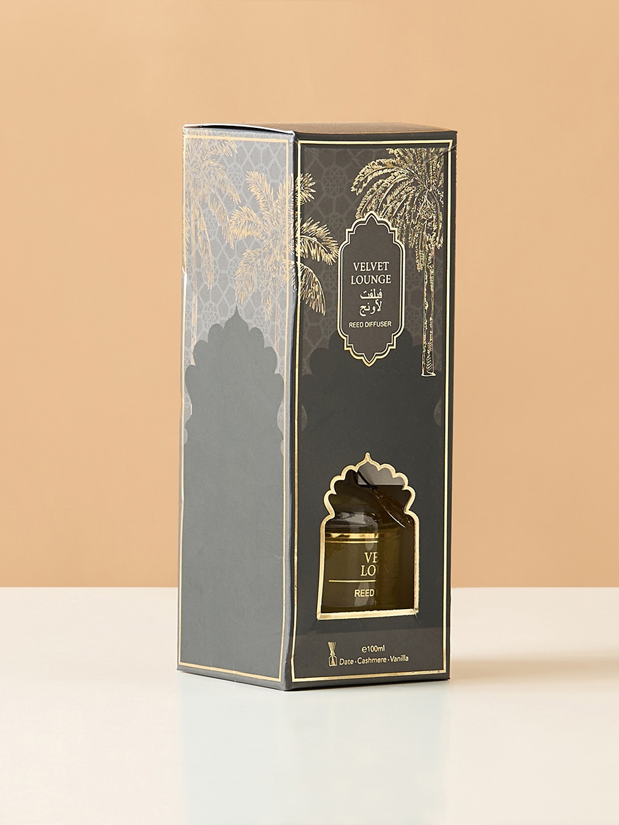 موزع عطور بأعواد فيلفيت لاونج  من سينت.د - 100 مل