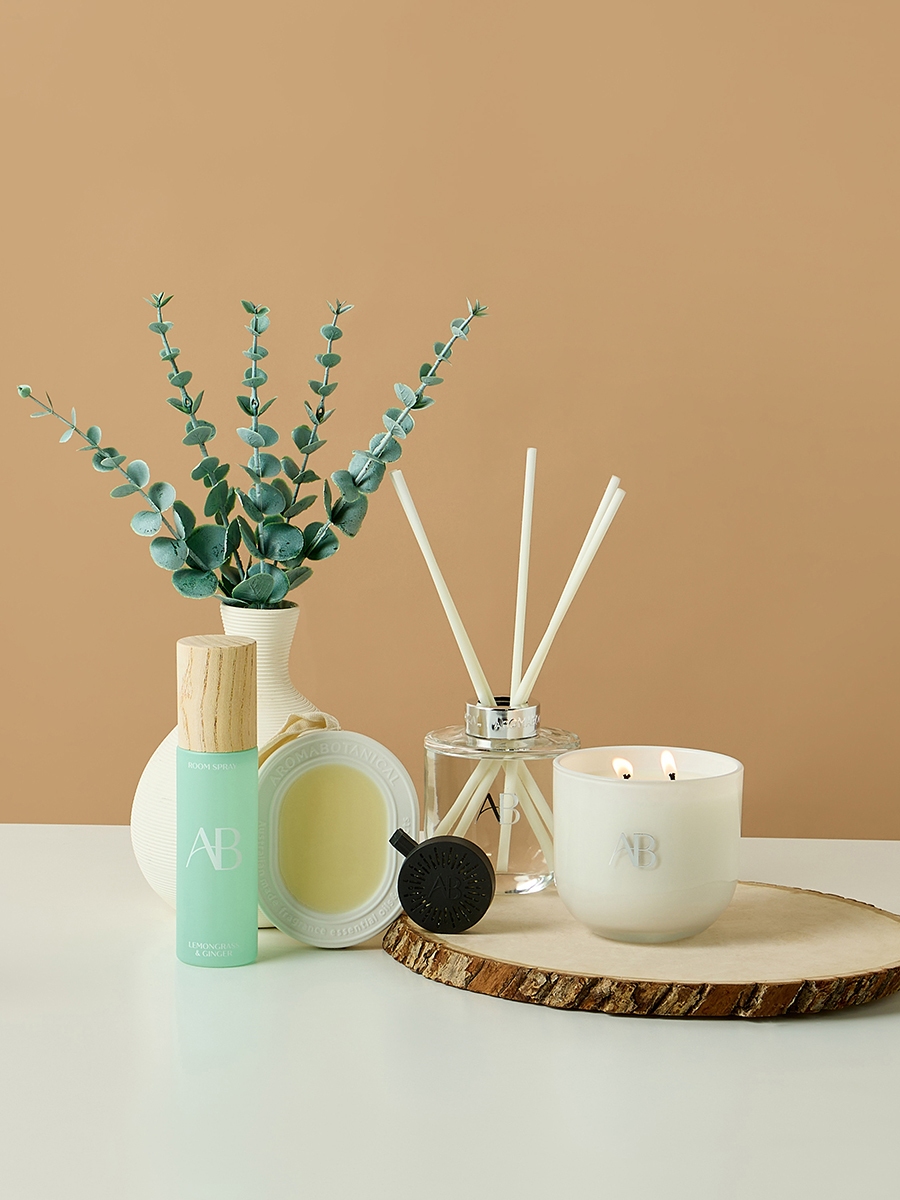 Aromabotanical Lemongrass Ginger Wax Fragrant Disc