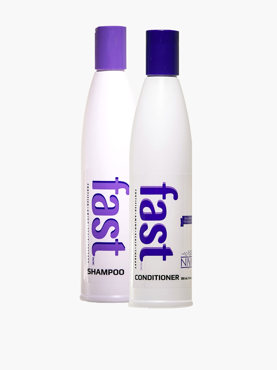 Nisim F.A.S.T Fortified Amino Scalp Therapy Shampoo And Conditioner Value Pack - 300 ml