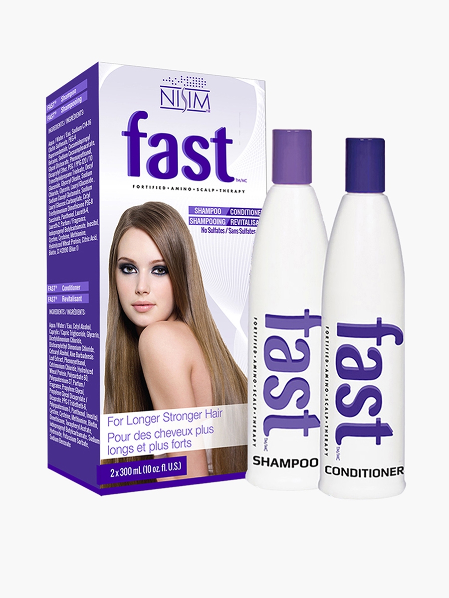 Nisim F.A.S.T Fortified Amino Scalp Therapy Shampoo And Conditioner Value Pack - 300 ml