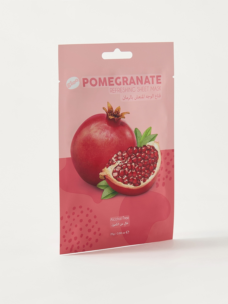 Pomegranate Refreshing Sheet Mask - 25 gm