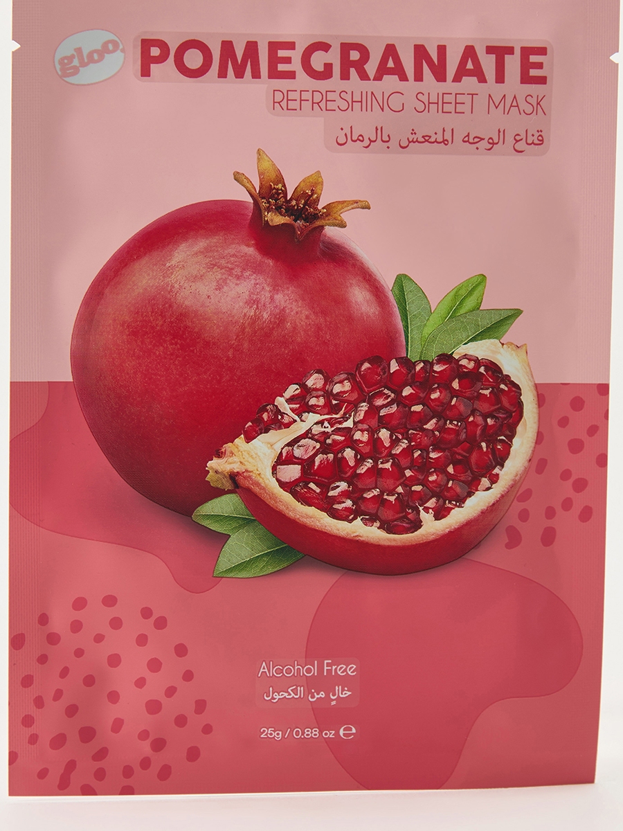Pomegranate Refreshing Sheet Mask - 25 gm