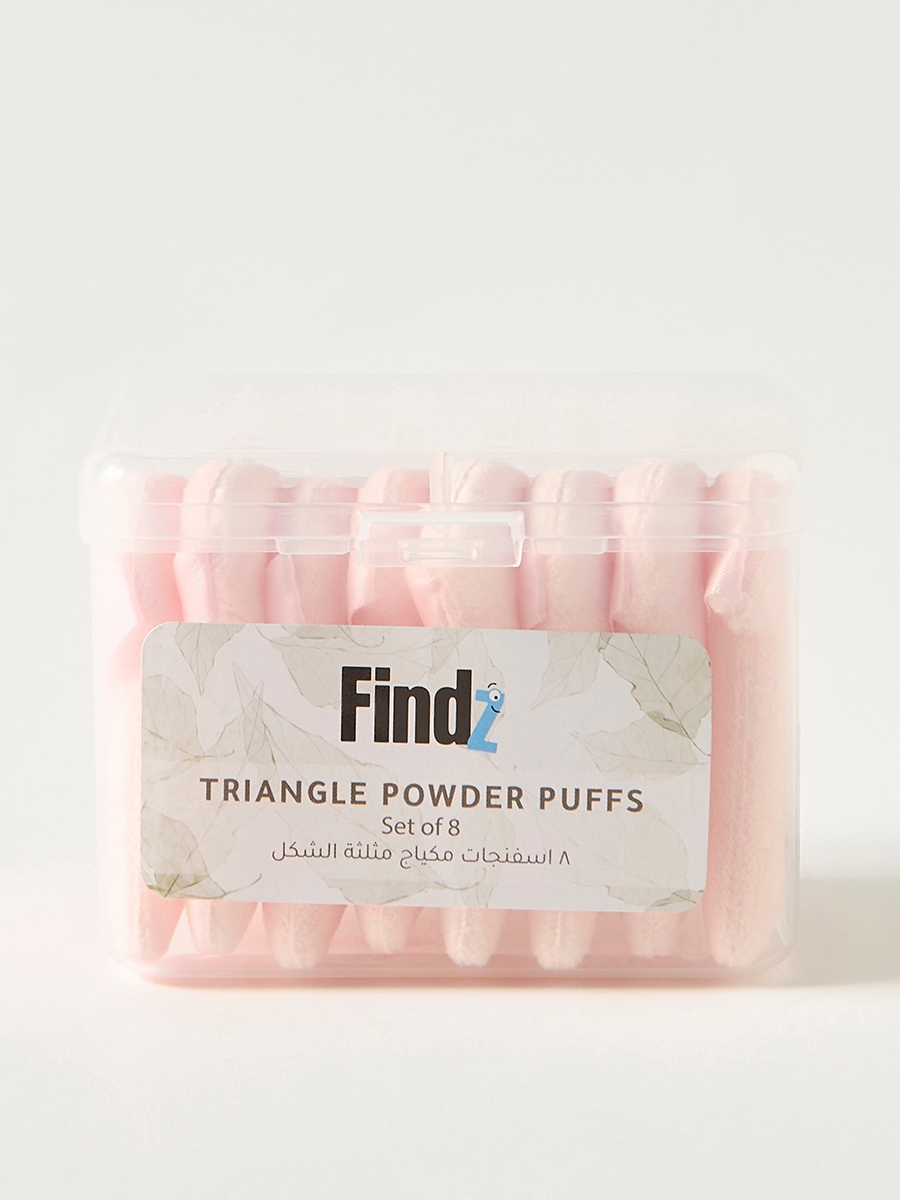 Set of 8 - Findz Triangle Powder Puff  