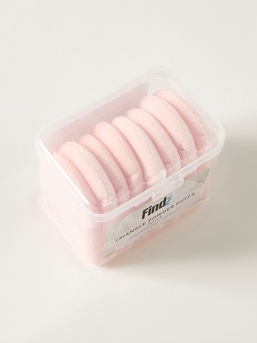 Set of 8 - Findz Triangle Powder Puff  